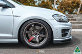 MK7 Golf R (USDM) Chassis Mounted Front Lip Splitter V3 - ModsDirect