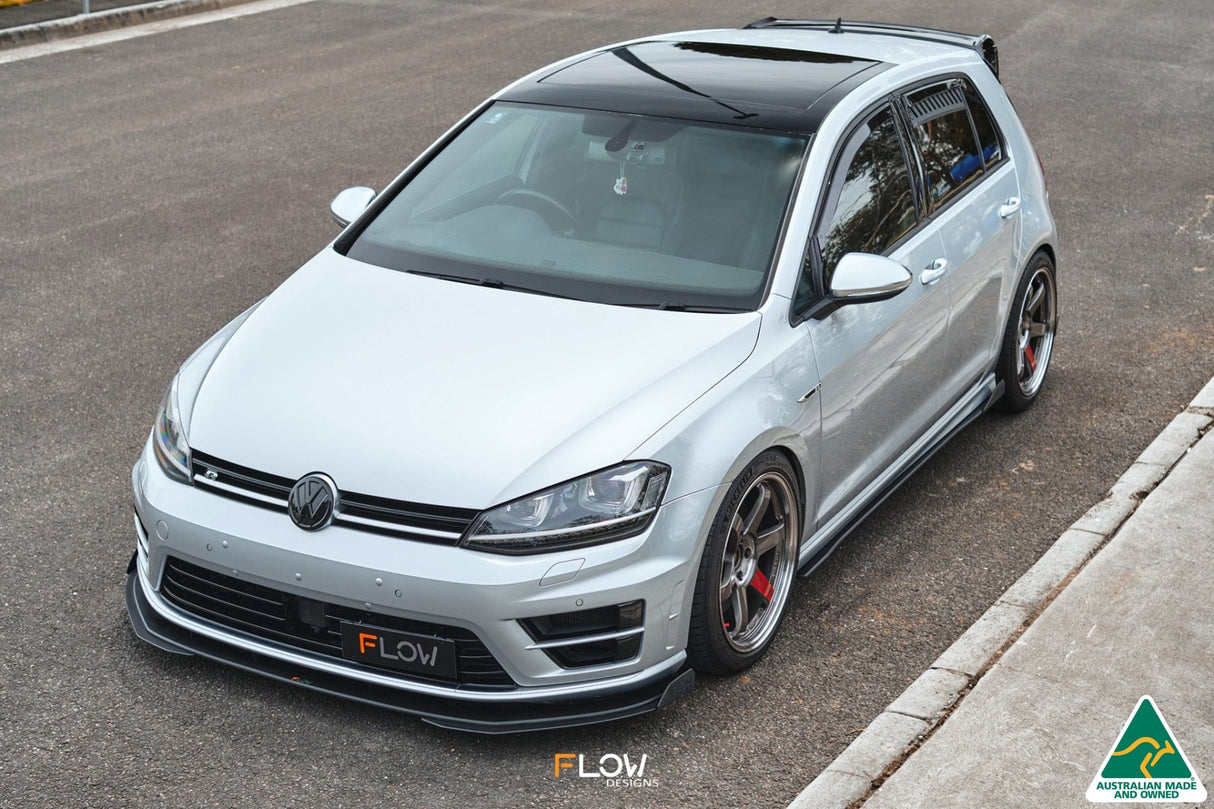 MK7 Golf R (EU/AU) Chassis Mounted Front Lip Splitter V3 - ModsDirect