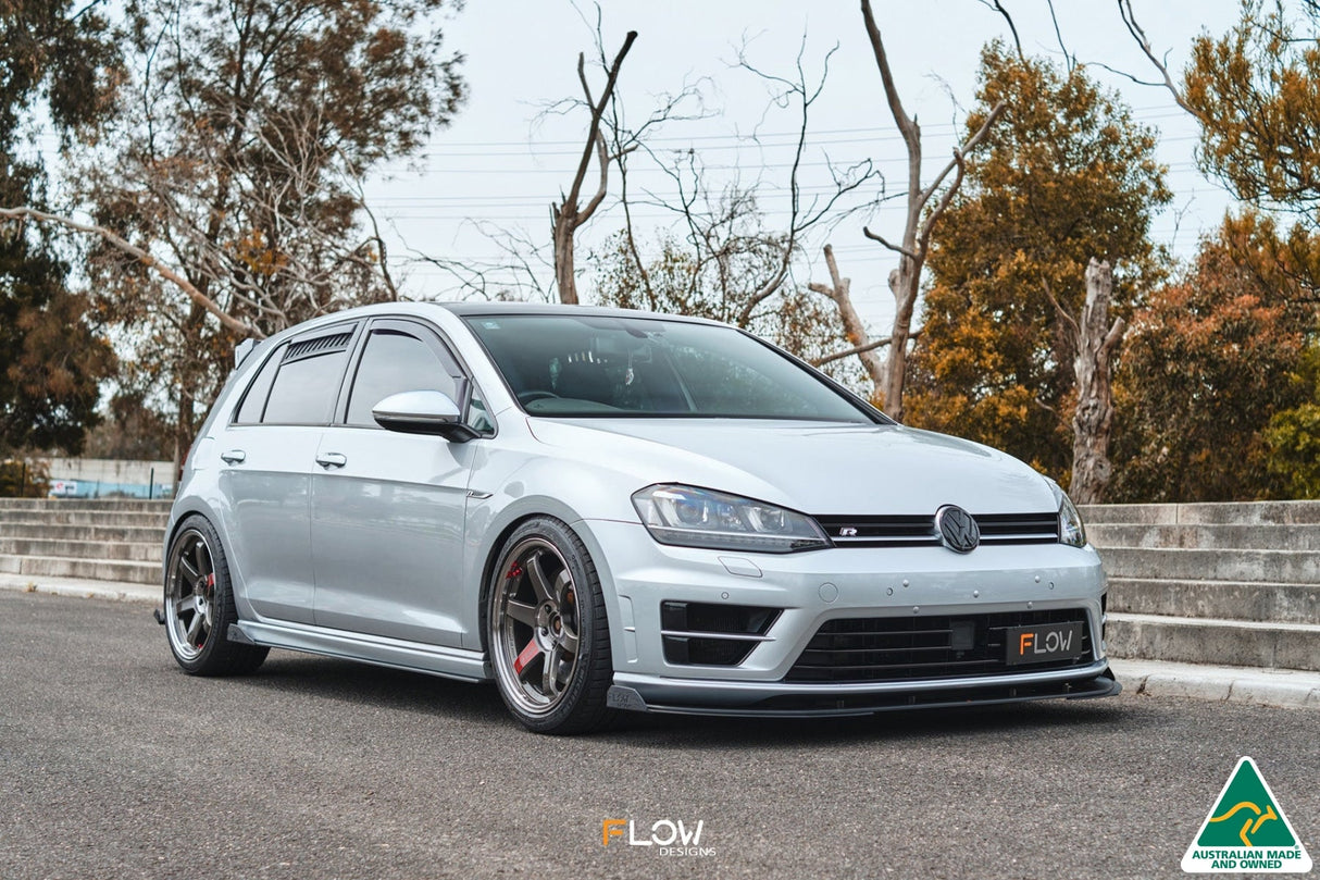 MK7 Golf R (USDM) Chassis Mounted Front Lip Splitter V3 - ModsDirect