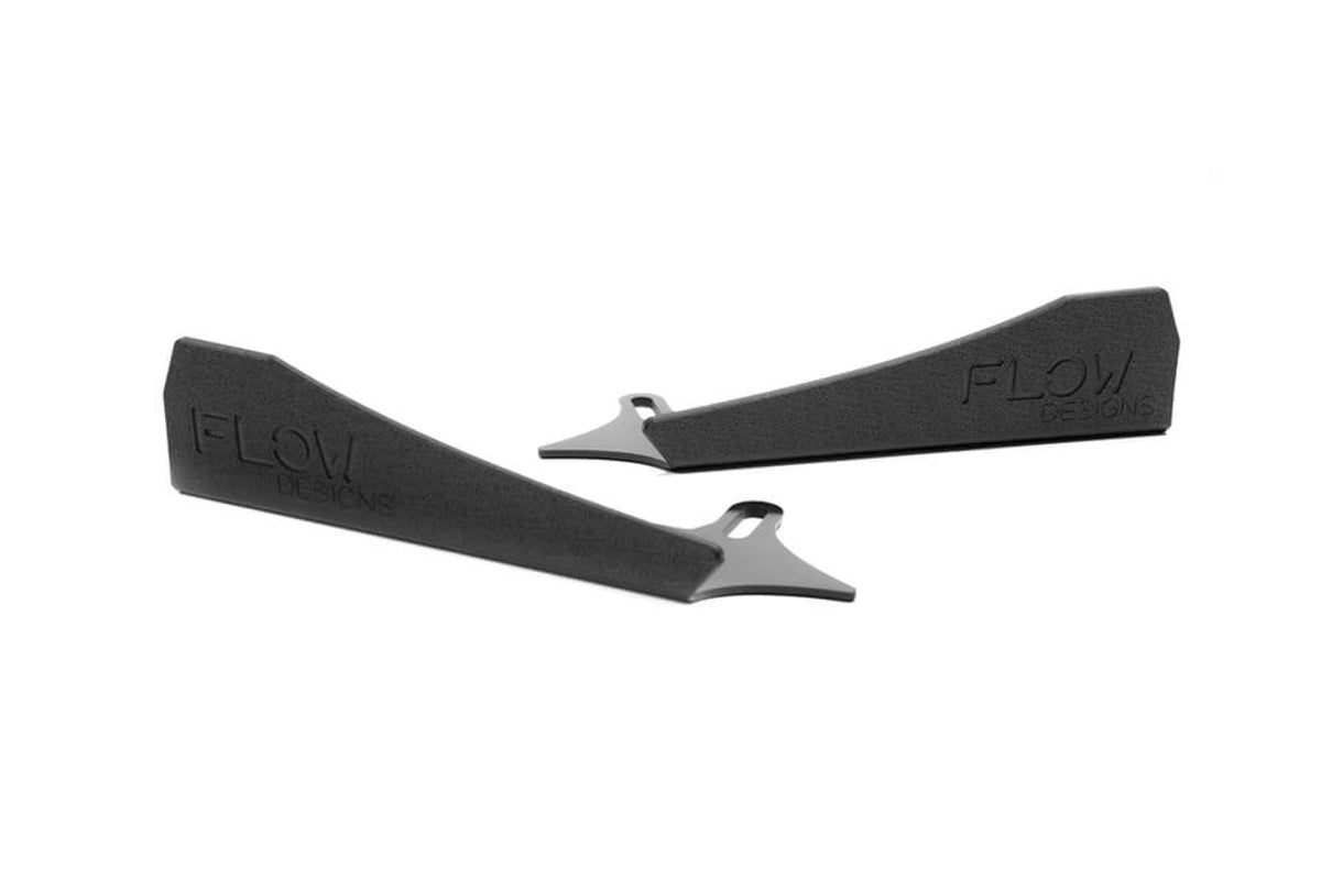 E82 M Sport Side Skirt Splitter Winglets (Pair)