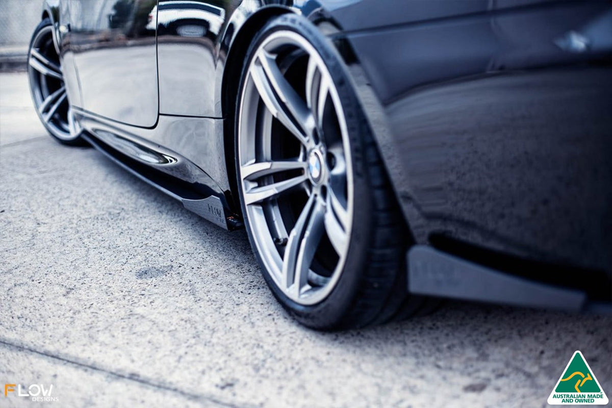 E92 M Sport Side Skirt Splitter Winglets (Pair)