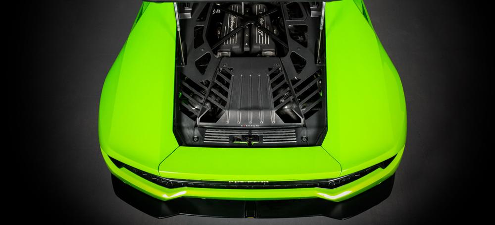 Eventuri Lamborghini Huracan Engine Cover Set - Satin Finish