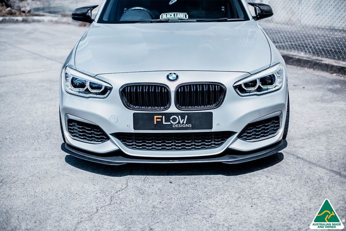 F20 LCI M135 / M140 Front Lip Splitter Extensions (Pair)