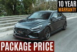 i30N Fastback PD FL 2022+ Full Lip Splitter Set