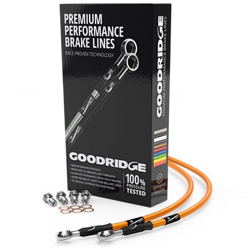 Goodridge | Braided Brake Line Kit (Honda Civic Type R FK8) - ModsDirect