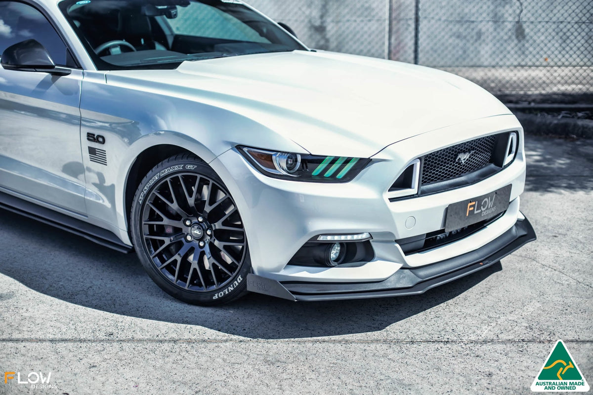 GT Mustang S550 FM Front Splitter Winglets (Pair)