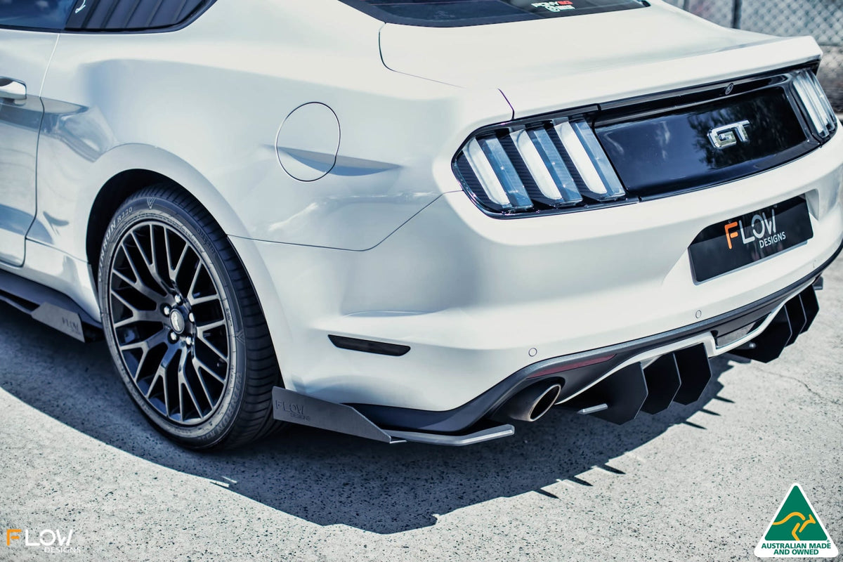 GT Mustang S550 FM Rear Spat Winglets (Pair)