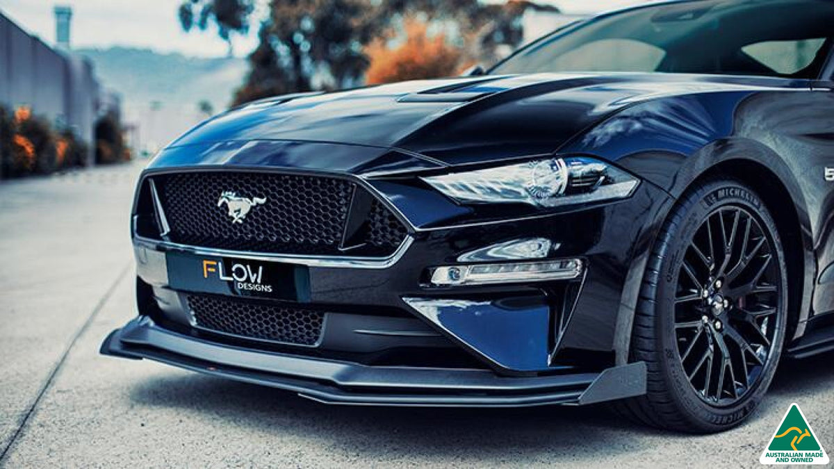 GT Mustang S550 FN Front Splitter Winglets (Pair)