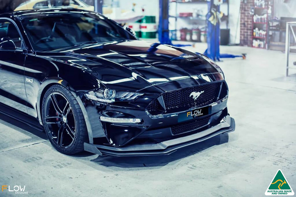 GT Mustang S550 FN Front Splitter Winglets (Pair)