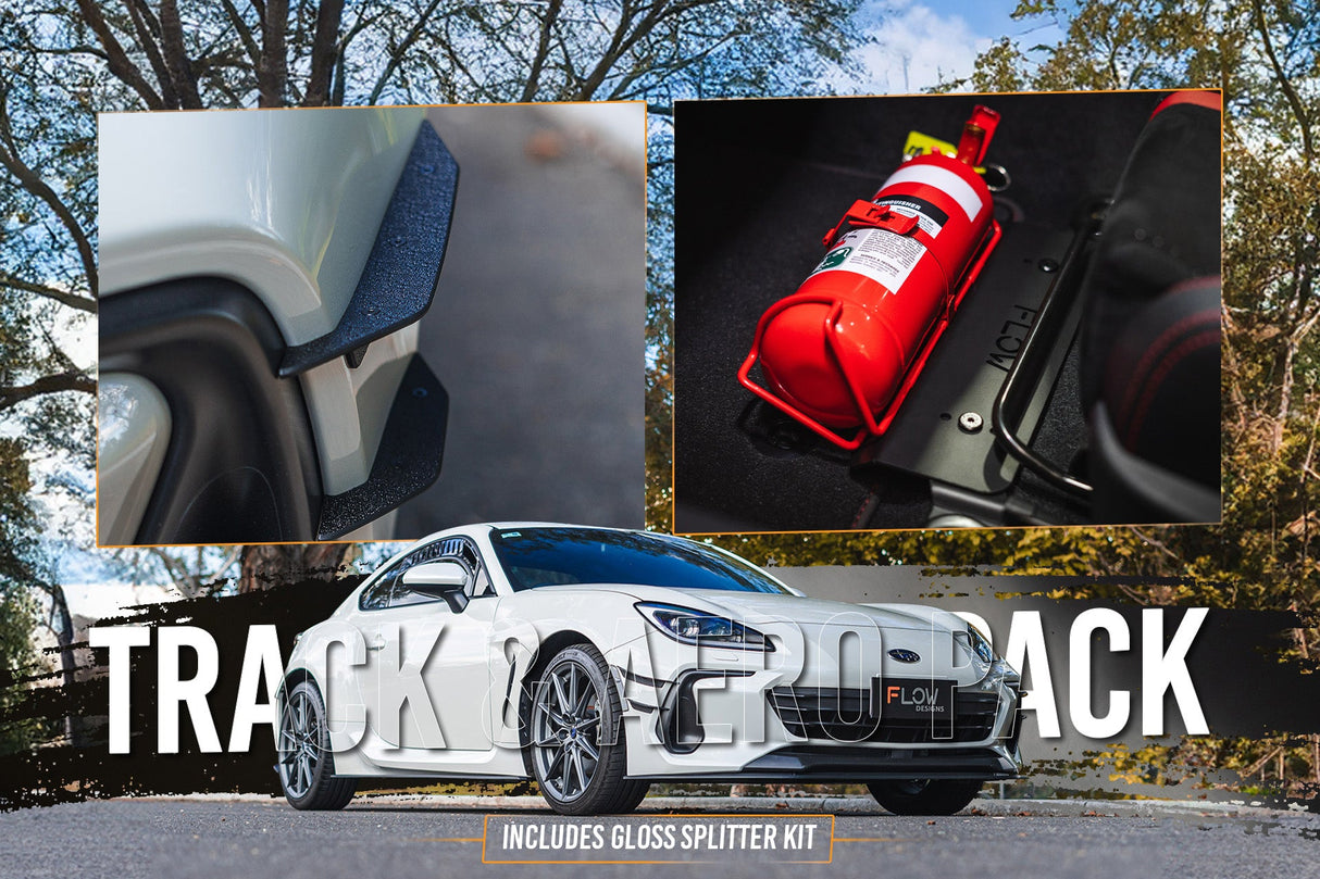 ZD8 BRZ Full Lip Splitter Set (GLOSS BLACK) - ModsDirect