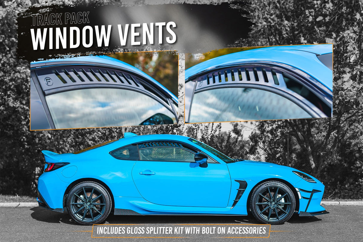 ZN8 GR86 Full Lip Splitter Set (GLOSS BLACK) - ModsDirect