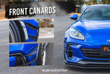 ZD8 BRZ STI Full Lip Splitter Set (GLOSS BLACK) - ModsDirect