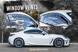 ZD8 BRZ Full Lip Splitter Set (GLOSS BLACK) - ModsDirect