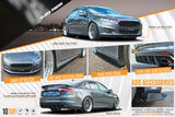 Falcon FGX Full Lip Splitter Set (GLOSS BLACK) - ModsDirect