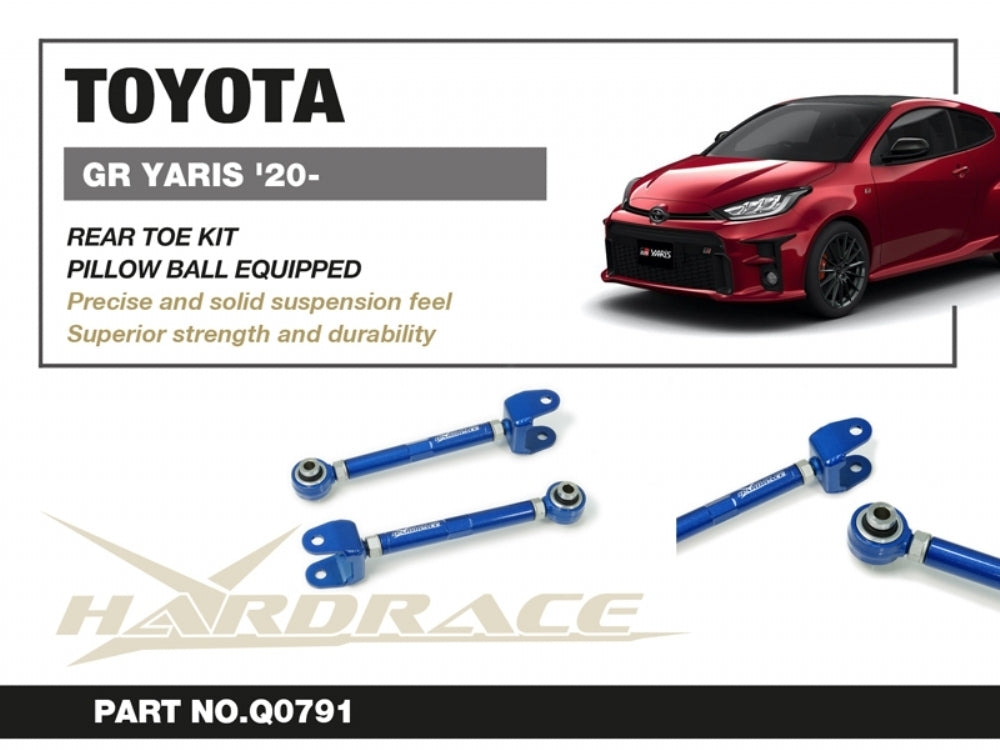 Hardrace | Rear Toe Kit W/Pillow Ball (Toyota Yaris GR XPA16R) - ModsDirect