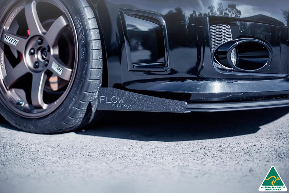 Impreza WRX / STI G3 Sedan FL Front Lip Splitter Winglets (Pair)