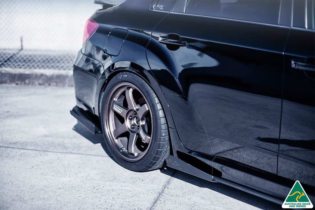 Impreza WRX / STI G3 Sedan FL Side Skirt Splitter Winglets (Pair)