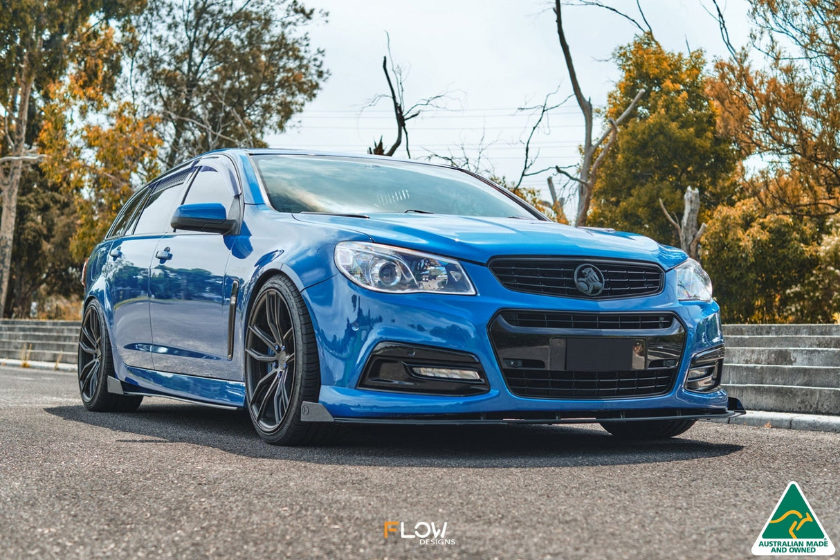VF Commodore S1 Wagon Front Lip Splitter Winglets (Pair) - ModsDirect