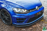 MK7 Golf R Wagon Chassis Mounted Front Lip Splitter V3 - ModsDirect