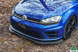 MK7 Golf R Wagon Chassis Mounted Front Lip Splitter V3 - ModsDirect