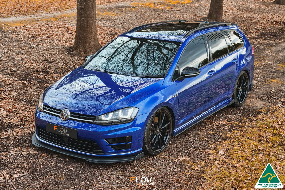 MK7 Golf R Wagon Chassis Mounted Front Lip Splitter V3 - ModsDirect
