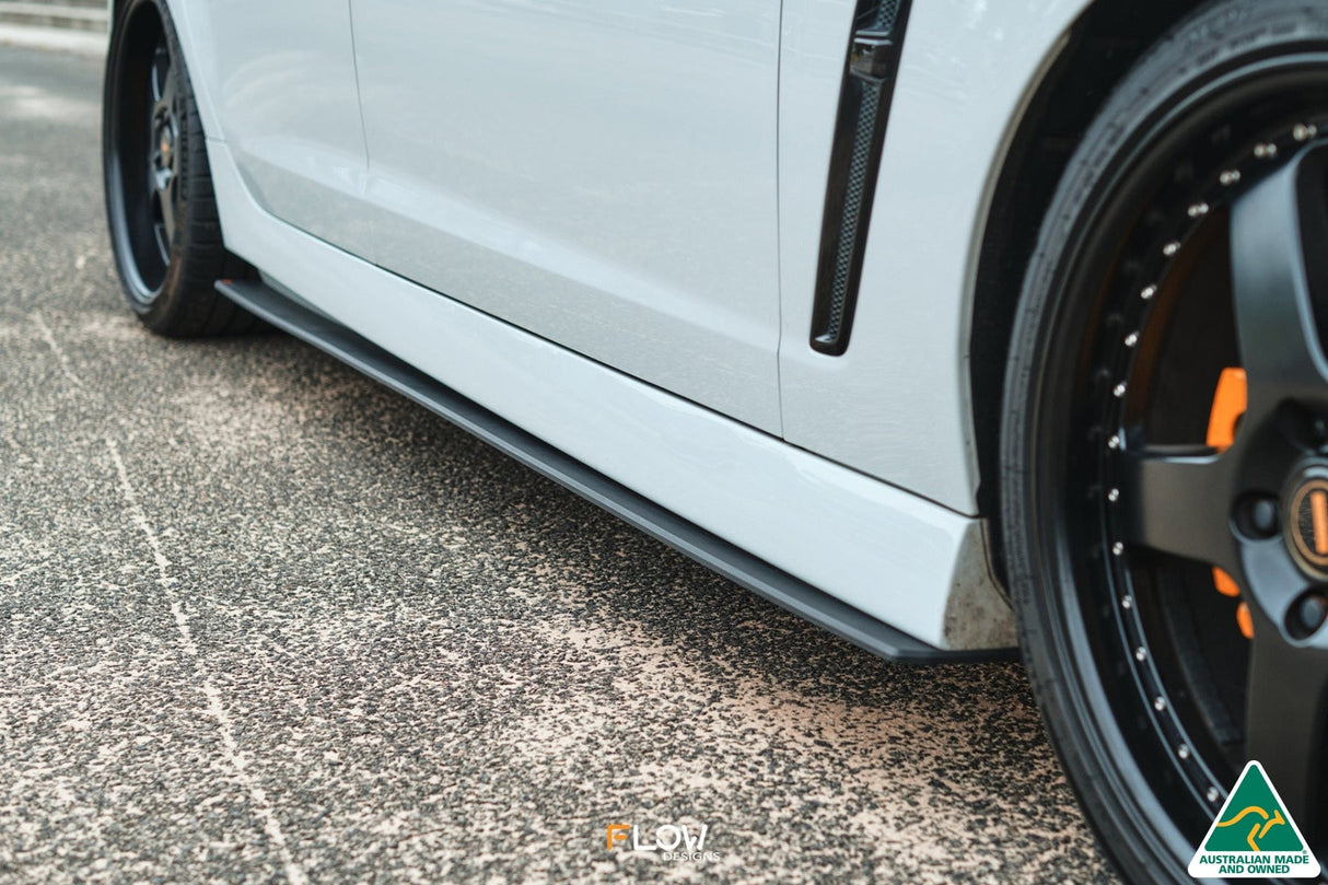 VF Commodore S2 Sedan Side Skirt Splitters (Pair) - ModsDirect