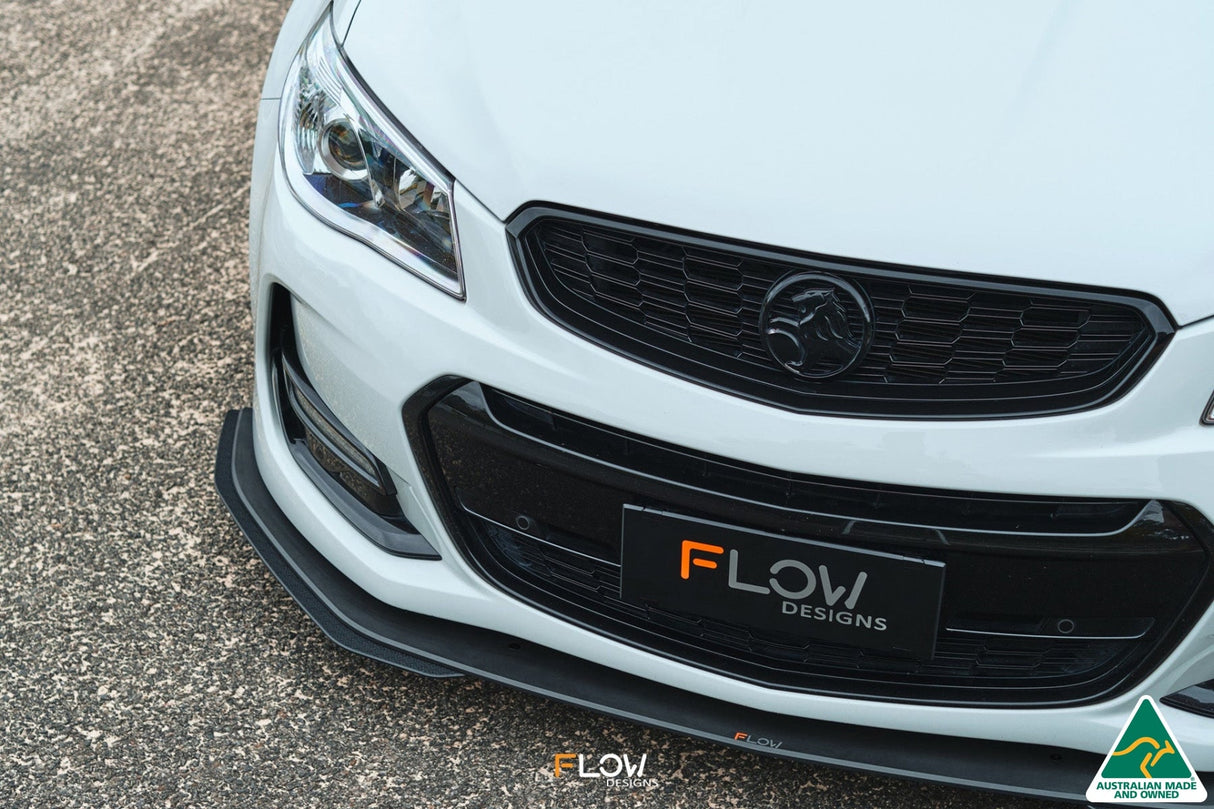VF Commodore S2 Sedan Front Lip Splitter Extensions (Pair) - ModsDirect