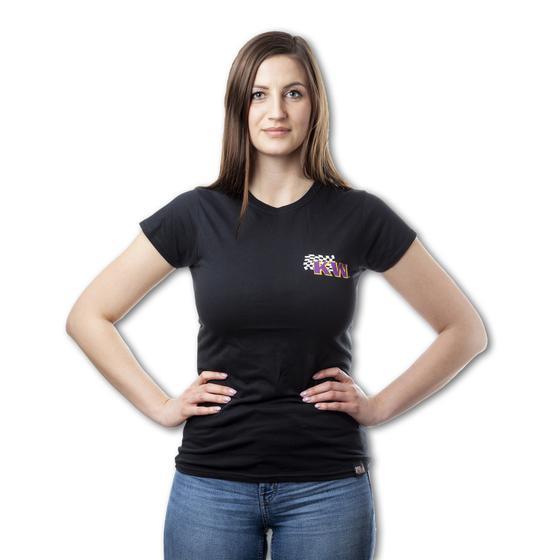 KW Basic Womens T-Shirt - Black XL