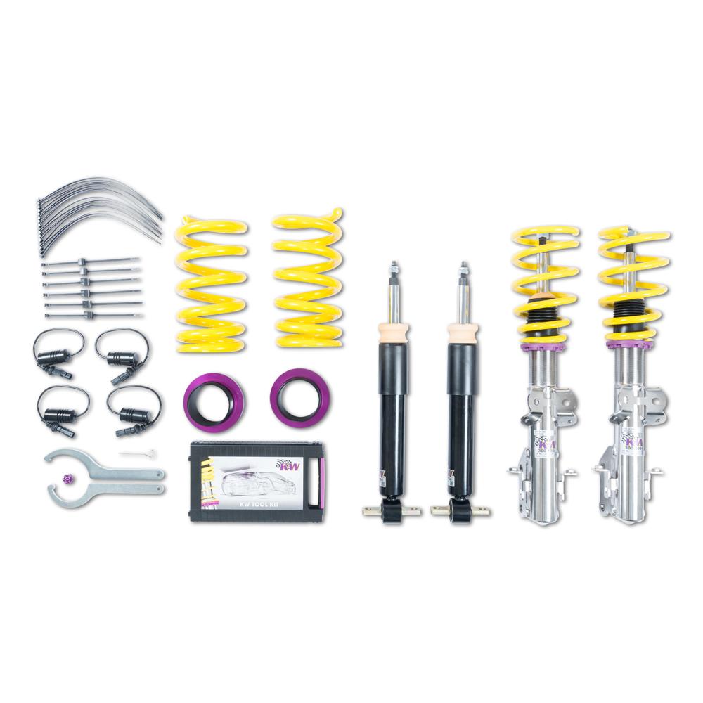 KW Coilover Kit V1 for 11/2017+ Ford Mustang Coupe w/ Deactivation For Electronic Dampers - ModsDirect