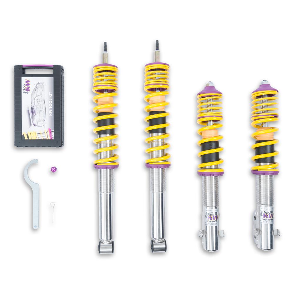 KW Coilover Kit V1 for 09/1991+ VW Golf Mk III Cabriolet - ModsDirect