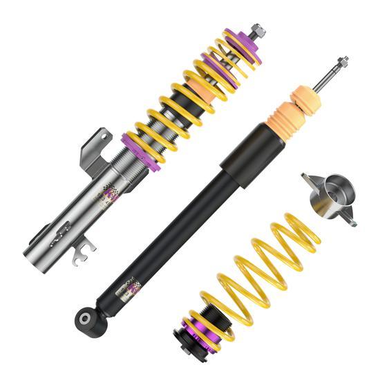 KW Coilover Kit V1 for 06/2008+ Seat Ibiza Mk IV Sportcoupe (6J1, 6P5) w/ Deactivation For Electronic Dampers - ModsDirect