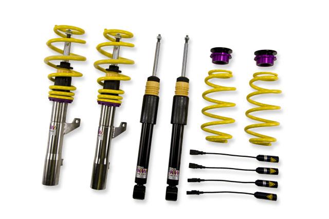 KW Coilover Kit V2 for 03/2003+ Audi A3 Sportback (8PA) w/ Deactivation For Electronic Dampers - ModsDirect