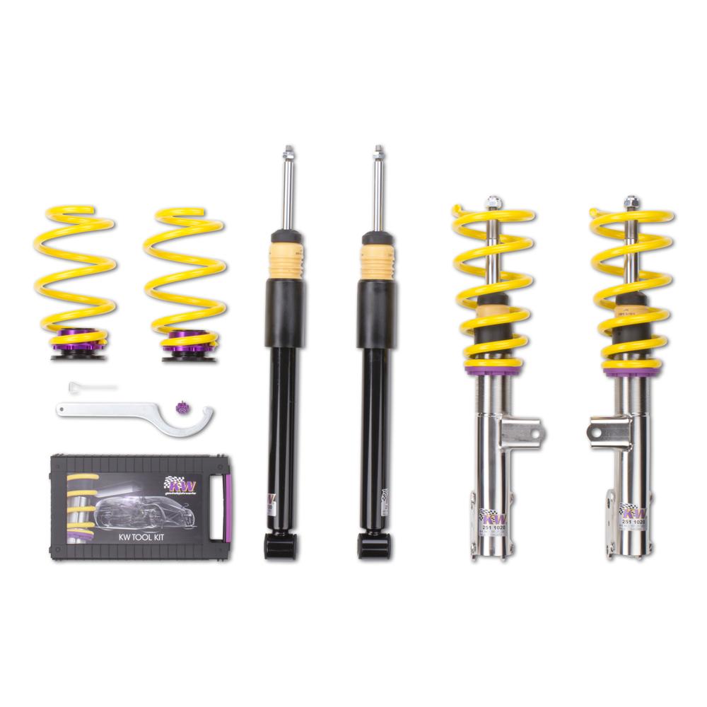 KW Coilover Kit V2 Comfort for 04/2013+ Mercedes Benz CLA Coupe - ModsDirect