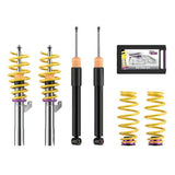 KW Coilover Kit V2 Comfort for 03/2014+ Audi A3 Convertible (8V7, 8VE) - ModsDirect