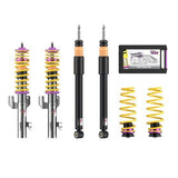 KW Coilover Kit V2 Comfort for 06/2008+ Seat Ibiza Mk IV Sportcoupe (6J1, 6P5) - ModsDirect