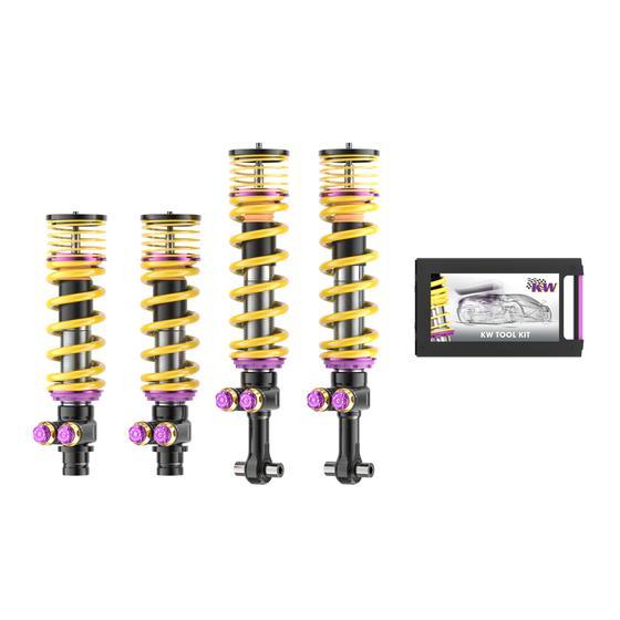 KW Coilover Kit V5 for Honda Nsx II Coupe (NC) w/ Deactivation For Electronic Dampers - ModsDirect