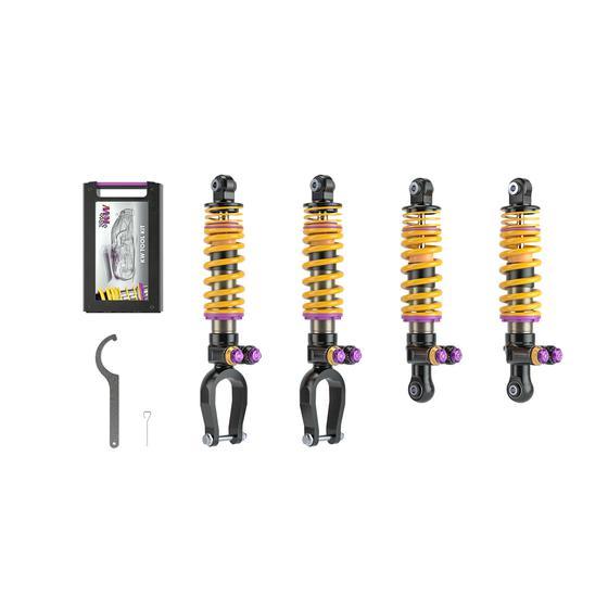 KW Coilover Kit V5 for Chevrolet Corvette (C8) w/ Deactivation For Electronic Dampers - ModsDirect