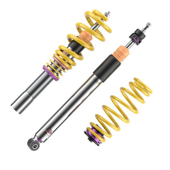 KW Coilover Kit V3 for 09/2012+ Audi A4 Avant (8K5, B8) w/ Deactivation For Electronic Dampers - ModsDirect
