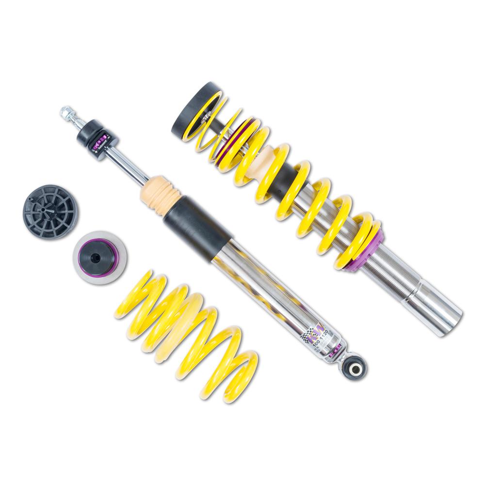 KW Coilover Kit V3 for 10/2015+ Audi A4 (8W2, 8WC, B9) w/ Deactivation For Electronic Dampers - ModsDirect