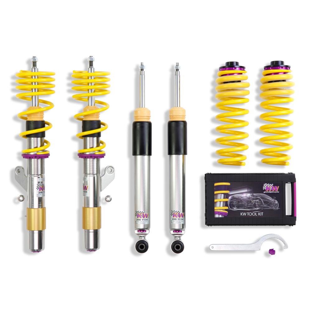 KW Coilover Kit V3 for 10/2013+ BMW 4 Series Coupe (F32, F82) - ModsDirect