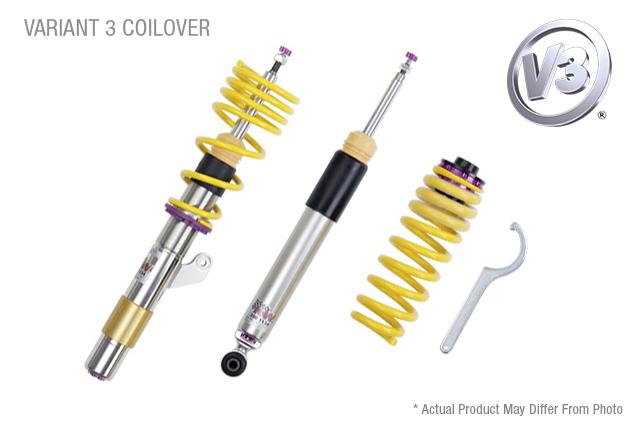 KW Coilover Kit V3 for 05/2013+ BMW 3 Series Gran Turismo (F34) w/ Deactivation For Electronic Dampers - ModsDirect