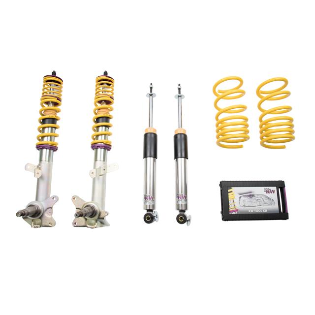 KW Coilover Kit V3 for 05/1971-03/1976 BMW 2.5-3.2 Coupe (E9) (FA Struts In Exchange) - ModsDirect