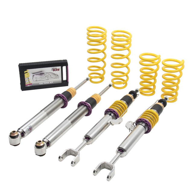 KW Coilover Kit V3 for 09/2011+ BMW 5 Series (F10) w/ Deactivation For Electronic Dampers - ModsDirect