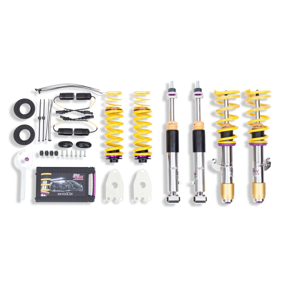 KW Coilover Kit V3 for 04/2014+ BMW 3 Series (F30, F80) w/ Deactivation For Electronic Dampers - ModsDirect