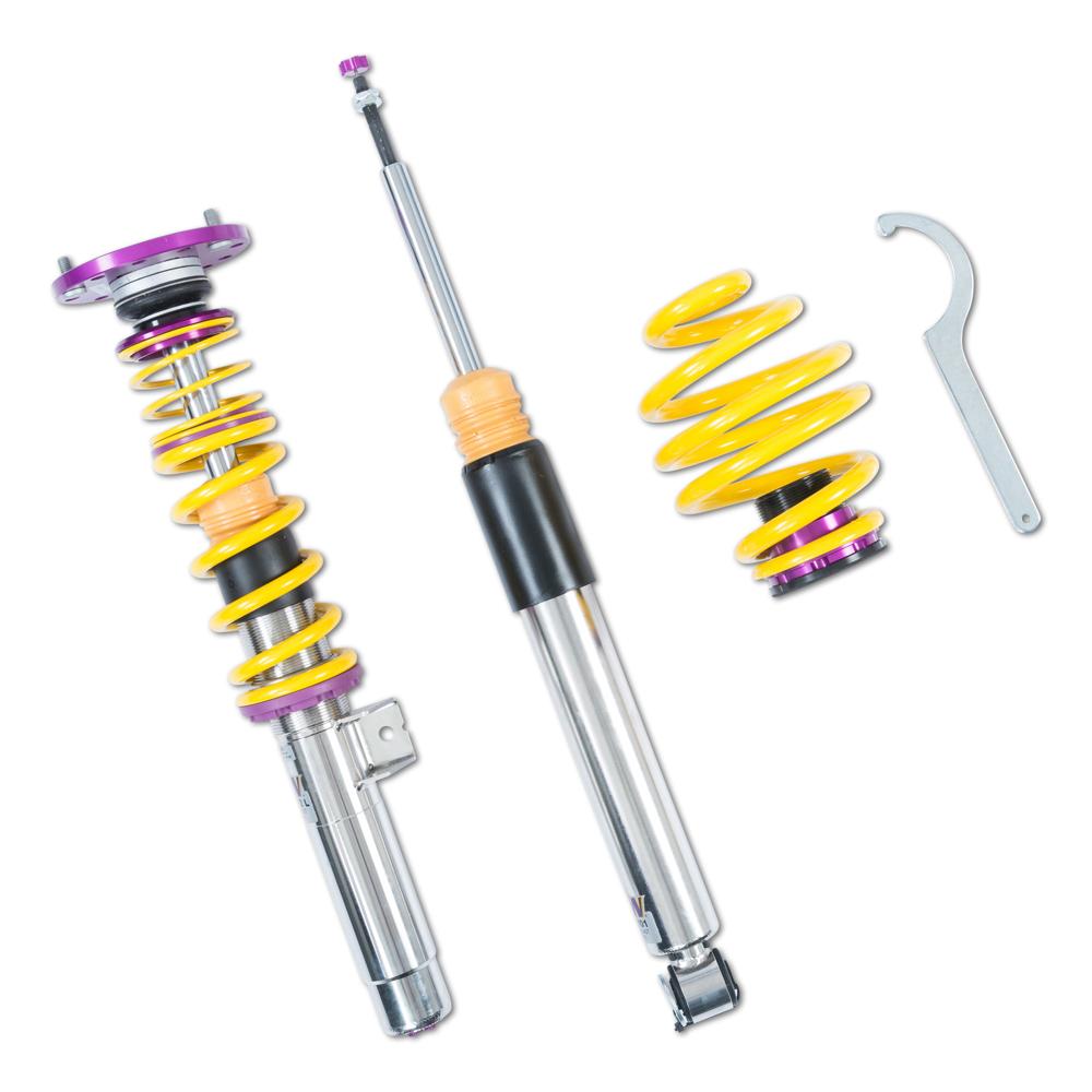 KW Coilover Kit V3 Clubsport for 05/1998+ BMW 3 Series Coupe (E46) w/ Top Mounts - ModsDirect
