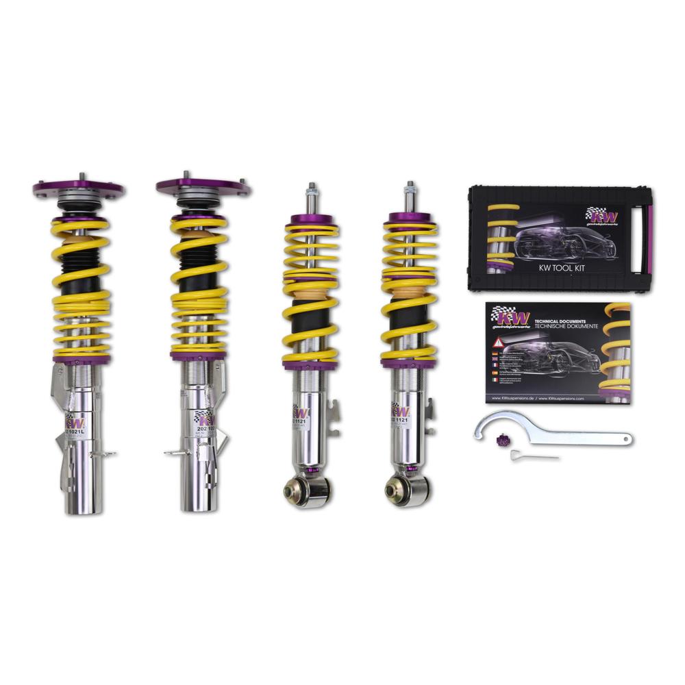 KW Coilover Kit V3 Clubsport for 09/2011+ Mini Coupe (R58) w/ Top Mounts - ModsDirect
