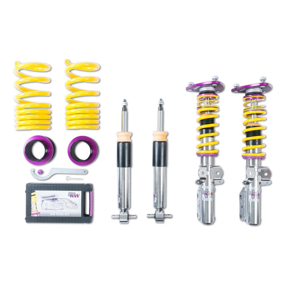 KW Coilover Kit V3 Clubsport for 03/2015-10/2017 Ford Mustang Coupe w/ Top Mounts - ModsDirect