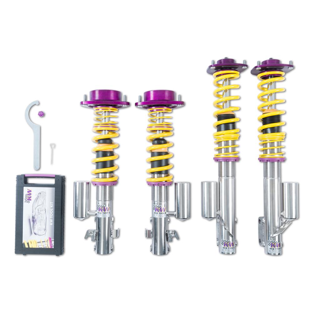 KW Coilover Kit V3 Clubsport for 09/2005+ Subaru Impreza Sedan (GD) w/ Top Mounts - ModsDirect