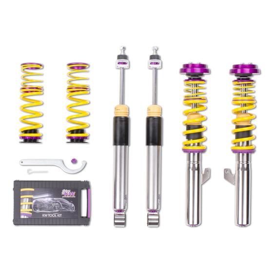 KW Coilover Kit V3 Clubsport for 01/2012+ Opel Astra J Coupe w/ Top Mounts - ModsDirect