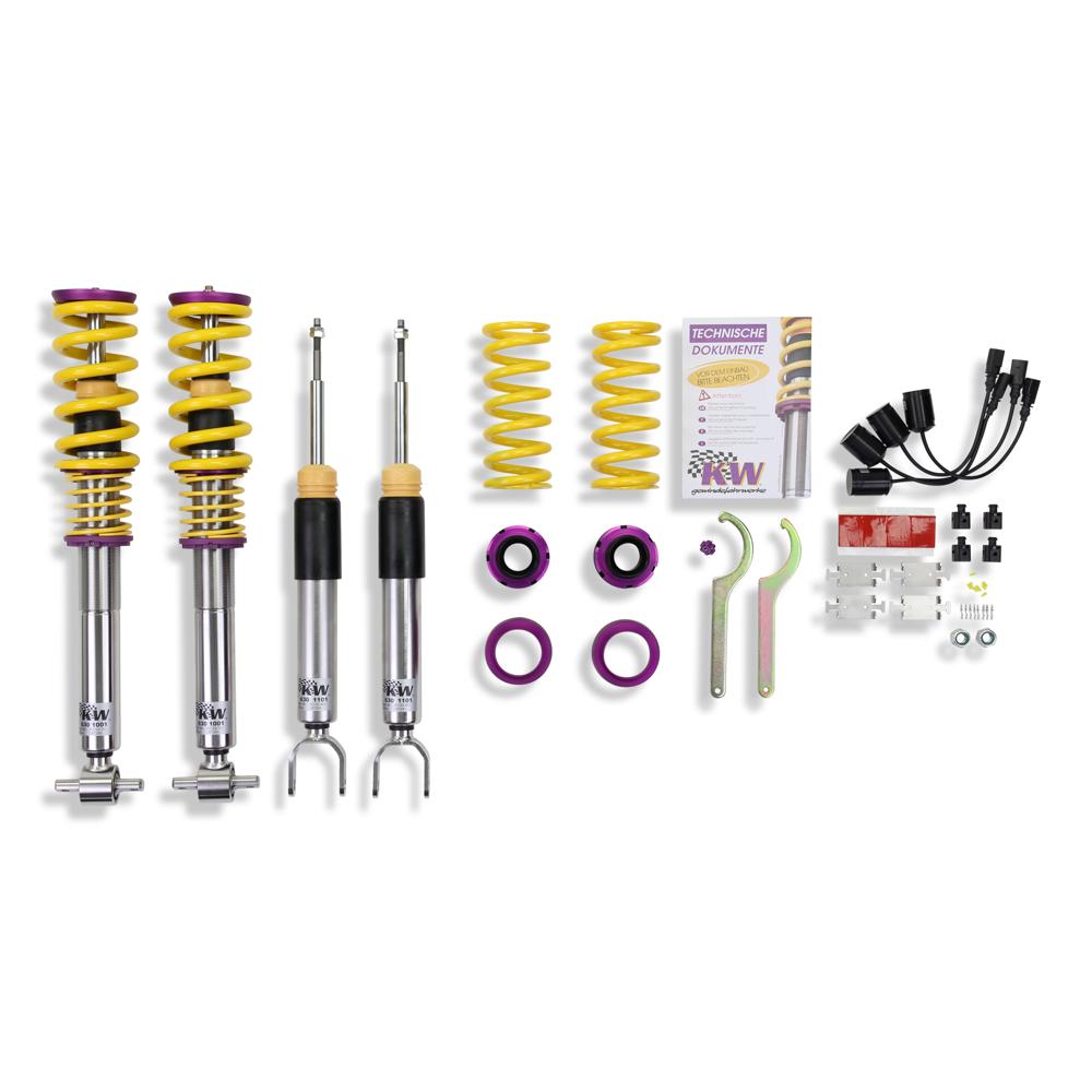 KW Coilover Kit V3 for 09/2007+ Cadillac Cts Coupe w/ Deactivation For Electronic Dampers - ModsDirect